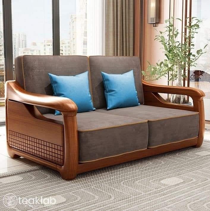 Bed cushioning work at the workshop